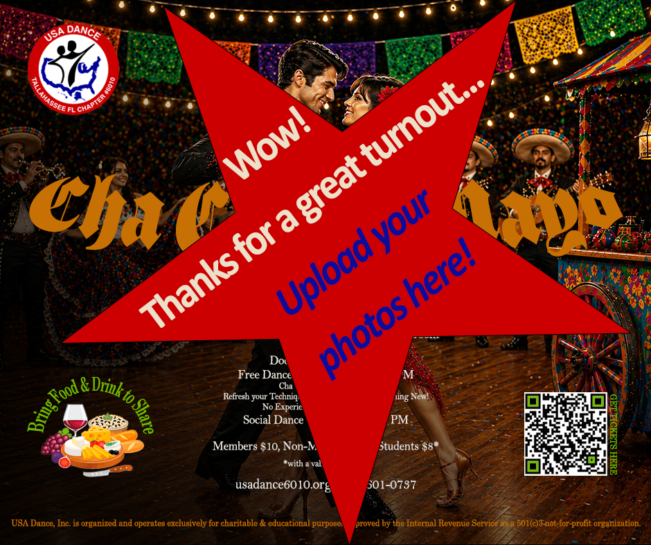 ChaChaDeMayoFlyer-Thanks Cha Cha de Mayo Flyer-Thanks