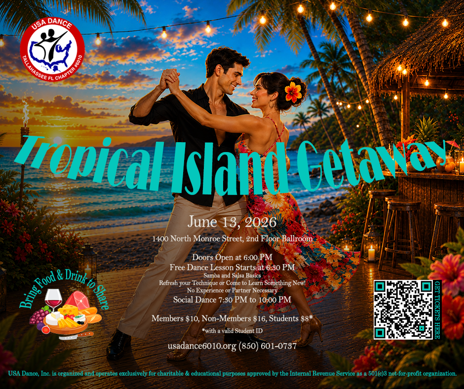 Tropical Island Getaway Flyer